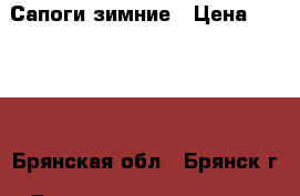 Сапоги зимние › Цена ­ 1 000 - Брянская обл., Брянск г. Дети и материнство » Детская одежда и обувь   